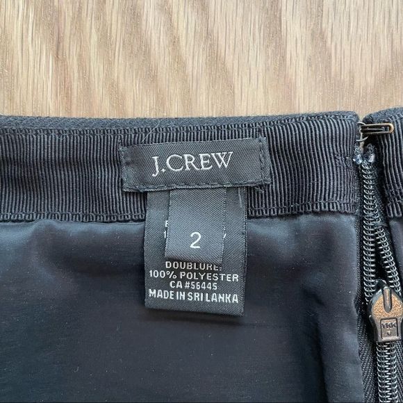 JCREW PENCIL SKIRT #2 in black - Picture 4 of 11